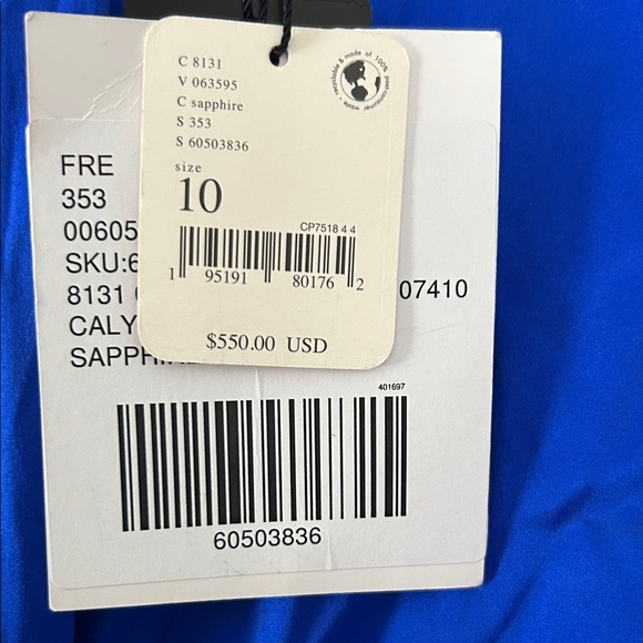 Free People Vibrant Blue Cut-Out Dress - Picture 7 of 9